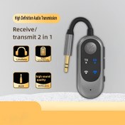 Resim TTDTLA 2'si 1 Arada Kablosuz 5.1 Ses Adaptörü ile Kablosuz & TX Ses, 3.5mm AUX Alıcı/Yayıncı, Kayıp Yok Ses, USB/Pil Gücüyle Çalışan, TV/Projeksiyon/Araç/Telfon/Kulaklık/Hoparlörler için Kablosuz Bağlantı, Carplay Kablosuz Adaptör 