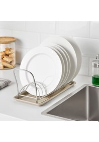 Resim Bulaşıklık, Paslanmaz Çelik, 12x32 Cm Abanoz 