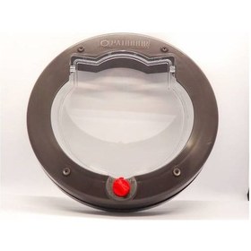 Resim Patidoor Yuvarlak Kedi Kapısı 24.5 x 24.5 CM 