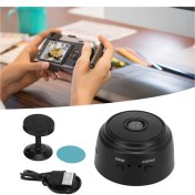 Resim Shineyee Beyaz Mini Wifi Kamera 1080p Hd Gece Görüşlü, Manyetik Arka Kapaklı, Usb Şarjlı, 45 Dakika Pil, Ev/ofis İzleme Kameralı 