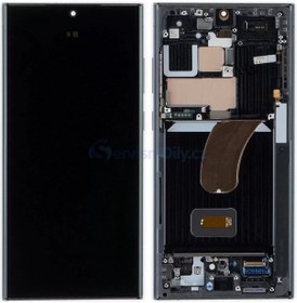 Resim Samsung S23 Ultra Uyumlu Sm-s918 Oled Lcd Dokunmatik Ekran 