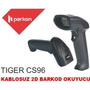 Resim Perkon Tiger Cs96 2d Imager Kablosuz Karekod Okuyucu 