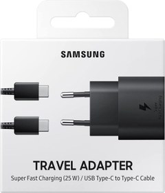 Resim Usb-c 25w Hızlı Şarj Aleti Ep-ta800xbegww Siyah ( Türkiye Garantili) Samsung