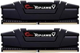 Resim G.SKILL Ripjaws V F4-4000C18D-32GVK Memory Module 32 GB 2 x 16 GB DDR4 4000 MHz 