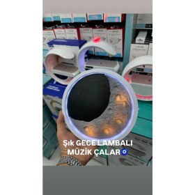 Resim Krizantem Bluetooth Konuşturucu Night Light Gift Small Sound Cartoon Yeni Wireless Subwoofer Bluetooth Sesi 