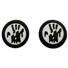 Resim Death Stranding Desenli Sony Ps5/ps4/ps3 Uyumlu Analog Koruyucu Silikon Pad 