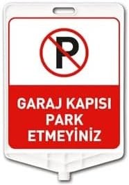 Resim Hayat Trafik - Garaj Kapısı Park Etmeyiniz Ultra Kedi Gözlü Trafik Koni Seti Trafik Dubası 