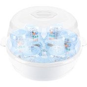 Resim Shineyee Bebek Biberonları Ve Emzikler İçin 6'lı Mikrodalga Buharlı Sterilizatör - 2-6 Dakikada Hijyen 