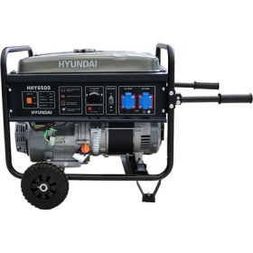 Resim Hyundai HHY6500 Benzinli Jeneratör 5500 Watt Ipli, Avr’li, Sessiz Çalışma 