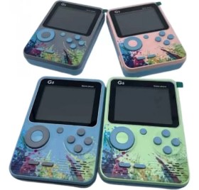 Resim Marsilyan- Game Box Oyun Konsolu 500 Retro Oyunlu Mini Taşınabilir 3 Inç 