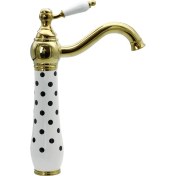 Resim Çeşitli Puantıye Beyaz Lavabo Bataryası WG-234 