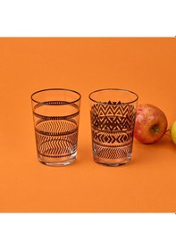 Resim Kitchen Ethnic 4'lü Meşrubat Bardağı Seti - Asorti - 510 Ml Renkli 