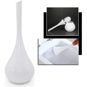 Resim Yaratıcı Avrupa Banyo Banyo Tuvalet Fırçası Seti | Tuvalet Fırçası Tutucular 