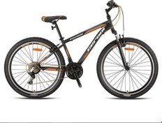 Resim MAGNUM - 26" - MTB - 15' - 21 Vites - V.B - Mat Siyah-Neon Turuncu/Gri 