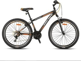 Resim MAGNUM - 26" - MTB - 15' - 21 Vites - V.B - Mat Siyah-Neon Turuncu/Gri 