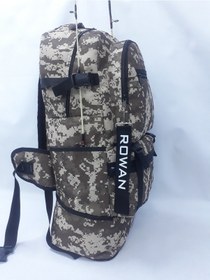 Resim ROWAN KAMUFLAJ KÖRÜKLÜ BEL BAĞLAMALI KAMP VE BALIKÇI ÇANTASI 