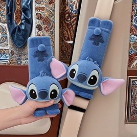 Resim 1 Adet, Disney Stitch, Evrensel Araba Emniyet Kemeri Omuz Pedi Kılıfı, Aşınmaya Karşı Boyun Koruyucu, Tatil Hediyeleri İçin Mükemmel 
