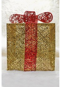 Resim Waldern Yılbaşı Çam Ağacı Hediye Paketi Büyük Boy Gold 