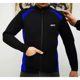 Resim MOTOANL Motosiklet Neopren Yelek Uzun Kollu Cepli Terleme Yapmaz Rüzgar Geçirmez Kollu Motor Yelek 