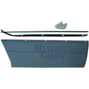 Resim Eşdeğer Ürün Mercedes S Sl Class- W140- 95/98 Arka Kapı Bandı Sol Taraf Astarlı Nikelajı İle Birlikte 