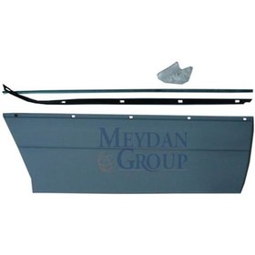 Resim Eşdeğer Ürün Mercedes S Sl Class- W140- 95/98 Arka Kapı Bandı Sol Taraf Astarlı Nikelajı İle Birlikte 