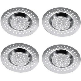 Resim 4 Parçalı Paslanmaz Çelik Lavabo Süzgeci, Lavabo Tıpası, Lavabo Süzgeci, Mutfak, Küvet, Banyo Ve Lavabo İçin 