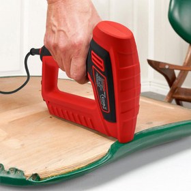 Resim KOBB KBZ200 8-16mm Zımba ve 15-16mm Profesyonel Çivi Çakma Makinesi + 3000 adet Yedek Zımba ve Çivi 