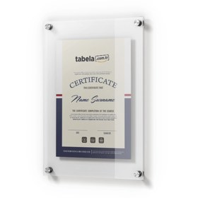Resim Diploma | Sertifika Çerçevesi - 35x25 cm (Diploma) 