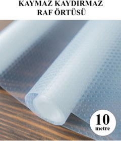 Resim Pazar Kapısı Eva Raflık Kaymaz Dolap Içi Çekmece Raf Örtüsü Kaydırmaz 45 Cm X 10 Metre 