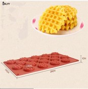 Resim Yuvarlak Mini Waffle Kalıbı Yuvarlak Mini Waffle Kalıbı