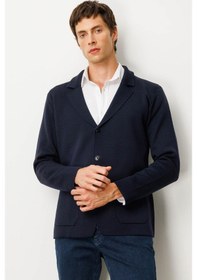 Resim Erkek Cepli Blazer Ceket Lacivert Lacivert 