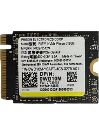 Resim Phıson P0327 512GB 3000/2500MB/S GEN4X4 M.2 22X30 SSD 