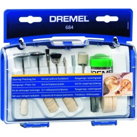 Resim Dremel 684 20 Parça Temizleme ve Parlatma Seti 