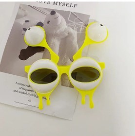 Resim Ruısımo Alien Güneş Gözlüğü - Büyük Gözlü Komik Parti Aksesuarı Çocuk/yetişkin Moda Aksesuarımor51gri Gri 