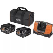 Resim AEG LL1850SHD 2x5 Ah Yedek Akü + Şarj Cihazı (T4935478945) 
