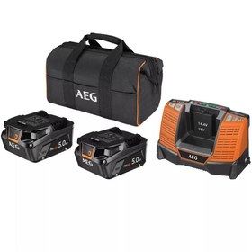 Resim AEG LL1850SHD 2x5 Ah Yedek Akü + Şarj Cihazı (T4935478945) 