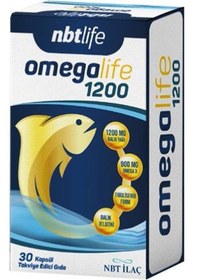 Resim Nbt Life Omegalife 1200Mg 30 Kapsül 