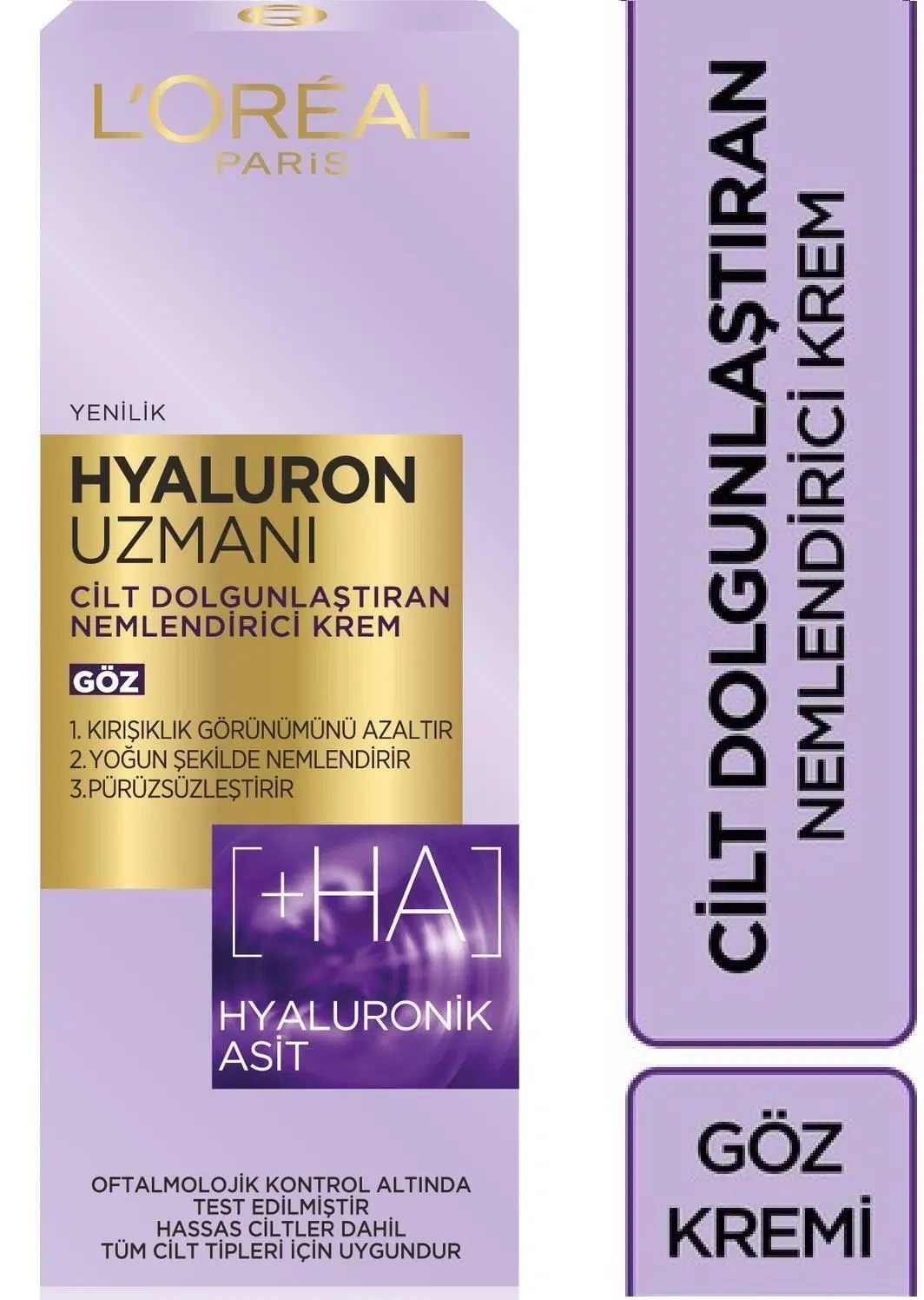 L'Oréal Paris Loreal Paris Hyaluron Uzmanı Nemlendirici Göz Çevresi Kremi 15 ml I UYGUN FİYAT I ORİJİNAL I Fiyatı ve Özelliklerı - Badem