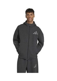 Resim Blckme Adidas Erkek Günlük Kapşonlu Eşofman Üstü M Z.n.e. Pr Fz Jm6055 Siyah 