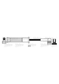 Resim Dacia Sandero Buji Kablosu 1.6 2008-2012 Valeo 346094 