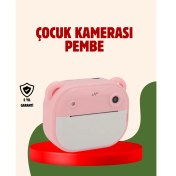 Resim AyrStore Çocuklar Için Şipşak Yazıcı Kamera 24MP Hd Çift Lensli Termal Baskılı 