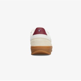 Resim Tommy Hilfiger Heritage Court Kadın Bej Sneaker Düz Fw0fw08186 Bej 