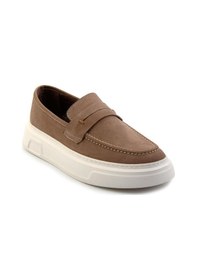 Resim Bambi Kum Leather Erkek Loafer Ayakkabı E01080107501 Kum 