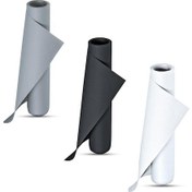 Resim 48 Cm X 10 Mt Metali Çekmece Içi Kaydırmaz Örtü Beyaz Çok Renkli 