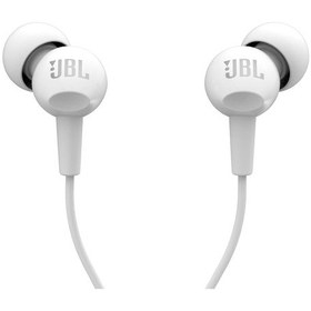Resim Jbl C100sıublk Mikrofonlu Kulakiçi Kulaklık Ct Ie Beyaz "kablolu Kulaklık" 