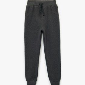 Resim Erkek Bebek Pamuklu Beli Lastikli Basic Jogger Eşofman Altı 