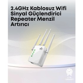 Resim Mercansa Yüksek Hızlı Parazit Önleyici Wifi Repeater Router 
