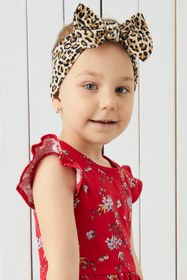Resim Babygiz Kız Çocuk Leopar Bandana 