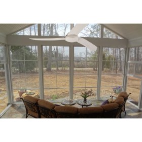 Resim Hunter Osprey Beyaz - 142 Cm. Metal Kanatlı Tavan Vantilatörü 