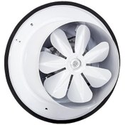 Resim Bahçıvan 20 cm çapında BB 200 1550 D/D 220/230 volt Monofaze Aksiyel Baca Aspiratörü 